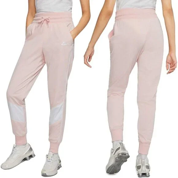 NWT Nike Heritage Track Pants in Pink/White Sz. XXL - Picture 2 of 6
